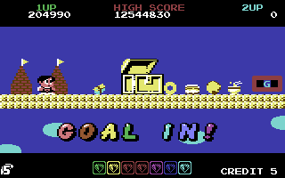 Rainbow Islands C64 gameplay